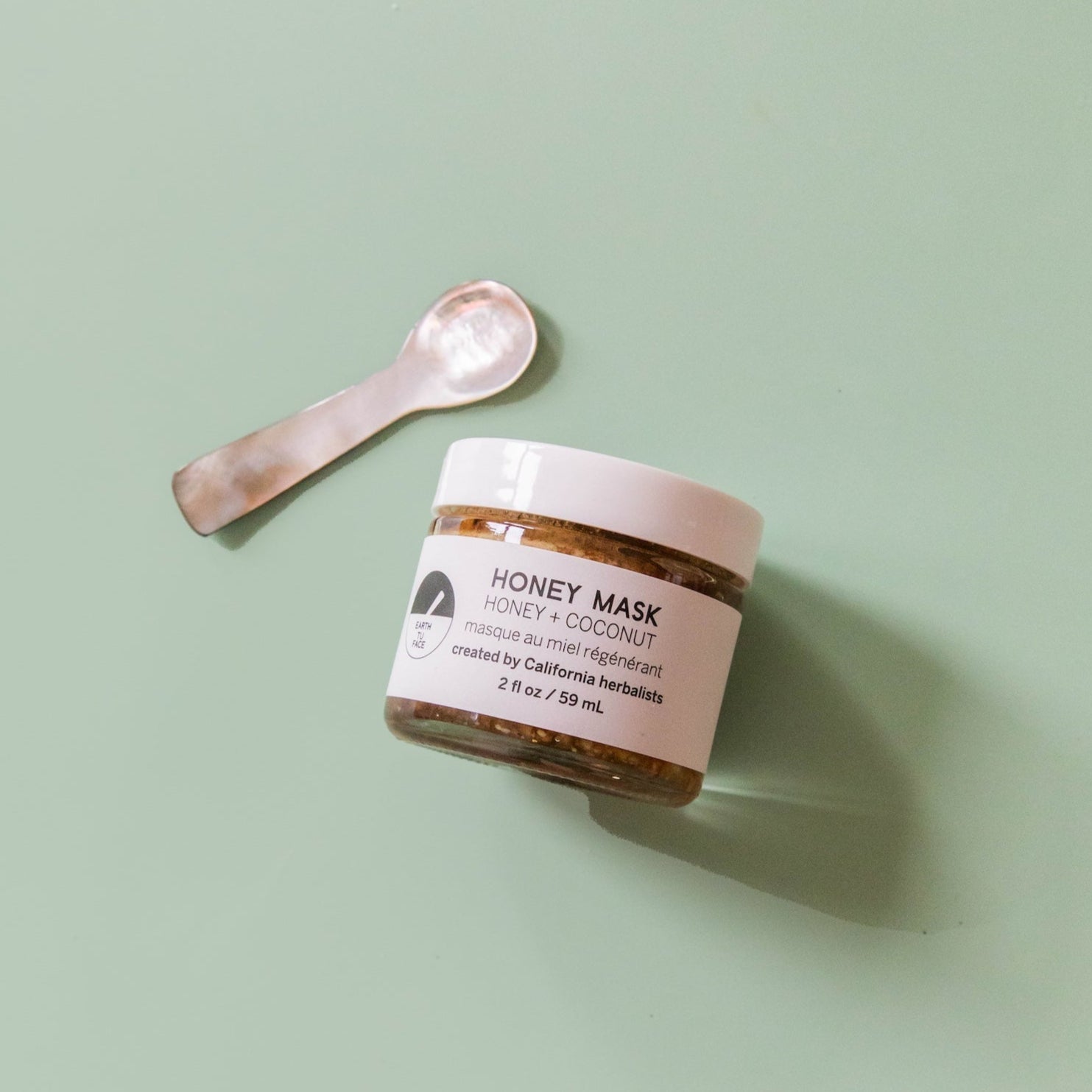 Honey Mask + Mother of Pearl Spoon