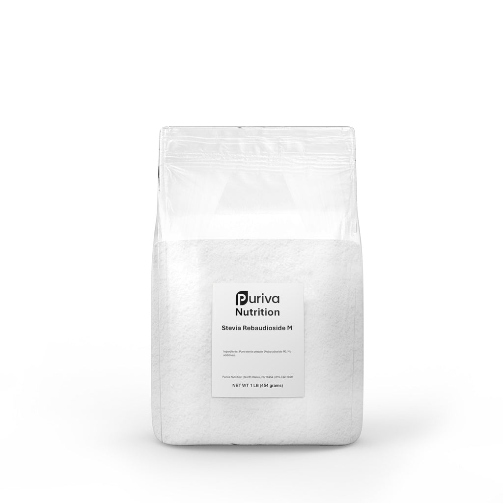 Stevia Reb M powder, (Reb-M | Rebaudioside M), 1 pound | 454 grams, Puriva Nutrition